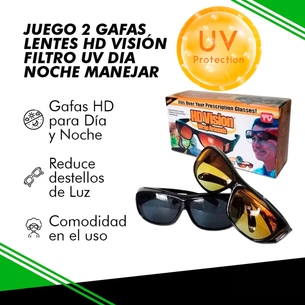 GAFAS NIGHT VISION PRO RD™ 2x1  😎