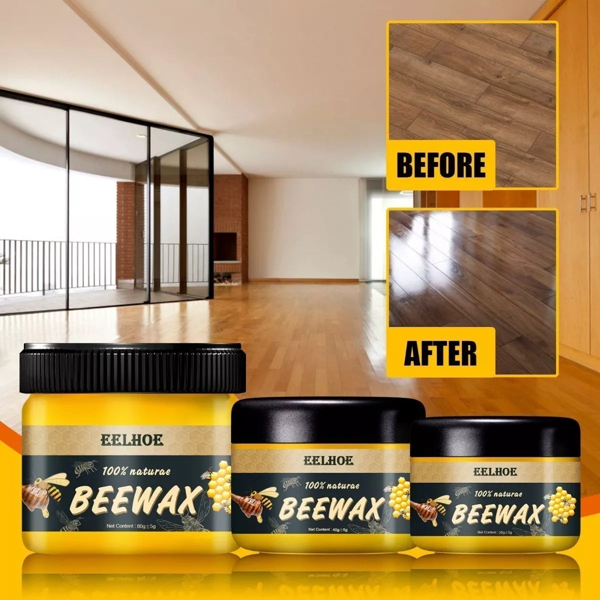 Nuevo Restaurador de madera BEEWAX® 🐝🪑🪜🆕