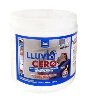 IMPERMEABILIZANTE TRANSPARENTE LLUVIA CERO® 🚫💧🏡👌 (1/2 Litro)